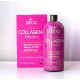  Nước uống đẹp da Liquid Collagen + Biotin Zena 30Oz 900ml 