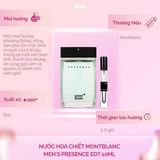  (SALE-SNH) Nước hoa chiết Dolce & Gabana Light Blue EDT 10ml 