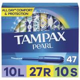  Băng vệ sinh Tampax Pearl Multipack Tampons with LeakGuard Protection 47 miếng 