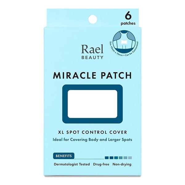 (SALE-SNL) Miếng dán mụn Rael Beauty Miracle XL Body + Face Acne Spot Control Cover Pimple Patch