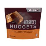  Kẹo Chocolate Hershey Nuggets Milk Toffee & Almonds 10.2Oz 289g 