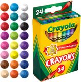  Bút chì màu cho bé Crayola Classic Crayons featuring Bluetiful 24 cây 