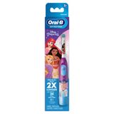  Bàn chải pin Oral-B Kid's Battery Toothbrush Featuring Disney Princess, for Kids 3+, Pink / Turquoise 