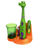  (SALE-SNL) Set bàn chải pin cho bé Brusheez® Kids Electric Toothbrush Snappy The Croc Ages 3+ 