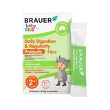  (SALE-S50) CTY - Men vi sinh và chất xơ Brauer Baby & Kids Daily Digestion & Regularity Probiotic + Fibre 30 gói 