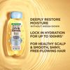 Dầu gội Garnier Whole Blends Honey Water Moisture Restoring Shampoo 12.5Oz 370ml 