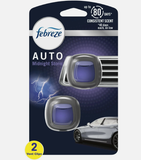  Set 2 nước hoa thơm xe Febreze Car Air Freshener Vent Clips Midnight Storm Scent 0.14Oz 4.4ml 