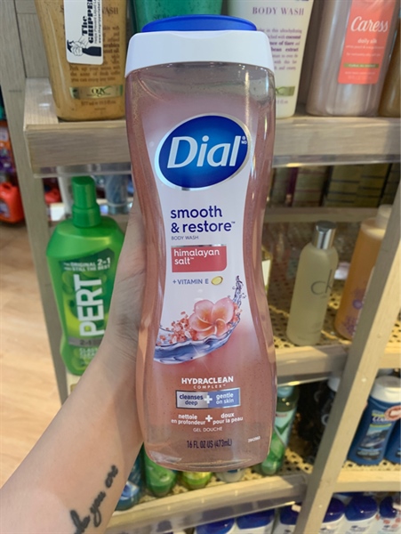  Sữa tắm Dial Body Wash Smooth & Restore Himalayan Salt 16Oz 473ml 
