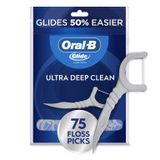  Tăm chỉ nha khoa làm sạch sâu Oral-b Glide Ultra Deep Clean Floss Picks Cool Mint Flavor 75 cây 