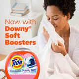  Viên giặt quần áo Tide April Fresh Power Pods with Downy HE Compatible Laundry Detergent 45 viên 