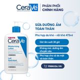  CTY-Sữa dưỡng da CeraVe Moisturising Lotion for Dry to Very Dry Skin 16Oz 473ml 
