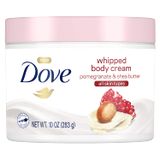  Kem dưỡng ẩm cho da khô Dove Whipped Body Cream Dry Skin Moisturizer Pomegranate and Shea Butter, Nourishes Skin Deeply, 10 oz 283g 