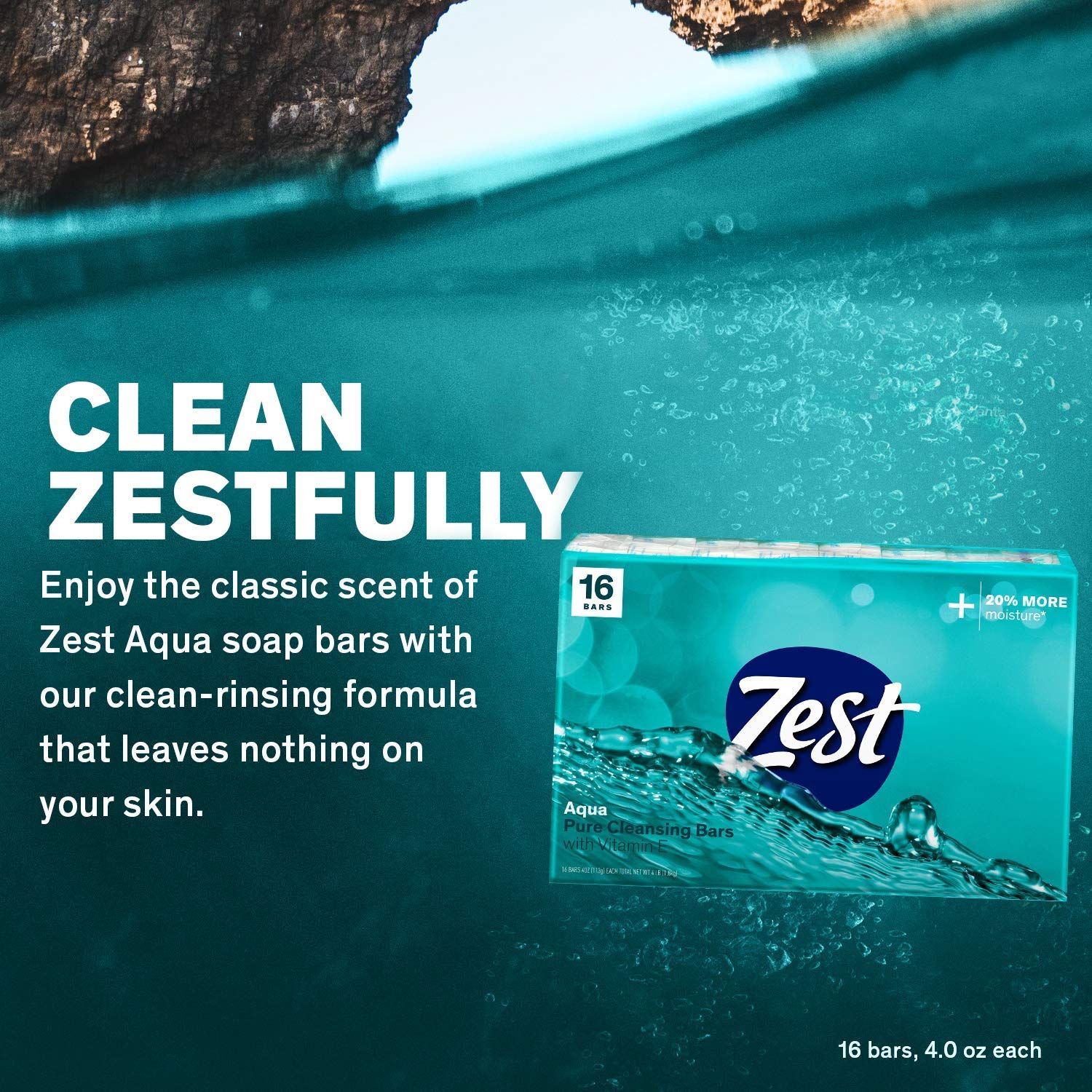 Zest Aqua Bar Soap 2.25Oz 63g – FINN USA