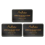  Xà bông trị mụn lưng SheaMoisture African Black Soap Bar 8Oz 227g 