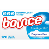  Giấy thơm quần áo Bounce Free & Sensitive Fabric Softener 120 tờ 