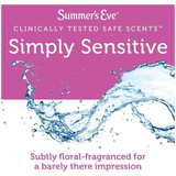  Dung dịch vệ sinh phụ nữ Summer's Eve simply sensitive cleansing wash 15Oz 444ml 