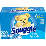  Giấy thơm quần áo Snuggle Blue Sparkle Fabric Softener Dryer Sheets 200 tờ 