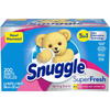  Giấy thơm quần áo Snuggle Fabric Softener Dryer Sheets 5 in 1 Plus - SuperFresh Morning Breeze 200 tờ 