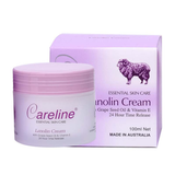  Kem dưỡng da mỡ cừu tím Lanolin Cream Careline Úc 100ml 