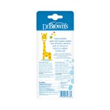  Bàn chải đánh răng cho bé Dr. Brown's Infant-to-Toddler Training Toothbrush Soft for Baby's First Teeth Giraffe 0-3 Years 