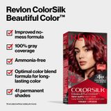  Nhuộm tóc Revlon colorsilk beautiful permanent hair color 33 dark soft brown 