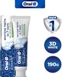  ( Úc ) Kem đánh răng Oral B 3D White Long Lasting Freshness 190g 