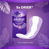  Always Xtra Protection Daily Feminine Panty Liners for Women, Extra Long, Unscented, 34 Count 