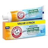  Set 2 kem đánh răng Arm & Hammer Toothpaste Plus TheraBreath Whitening Icy Mint 11Oz 312g 