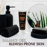  Sữa rửa mặt & tẩy tế bào chết xà phòng đen SheaMoisture African Black Soap Face Wash & Scrub 4Oz 113g 