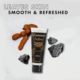  Sữa rửa mặt & tẩy tế bào chết xà phòng đen SheaMoisture African Black Soap Face Wash & Scrub 4Oz 113g 