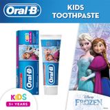  ( Úc ) Kem đánh răng cho bé Oral-B Kids Toothpaste 3+ Years Frozen 92g 