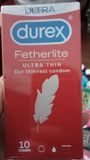  ( Úc ) Bao cao su Durex Invisible Ultra Thin Condom 10 cái 