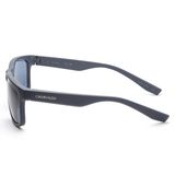  Calvin Klein Men's CK19539S 59 Rectangular Sunglasses Matte Navy/Grey 