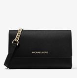  Túi đeo chéo Michael Kors Saffiano Leather 3-in-1 Crossbody 35S9GTVC3L - ĐEN 