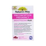  CTY - Vitamin tổng hợp cho bà bầu Nature's Way PreConception Pregnancy Breastfeeding Plus 30 viên 