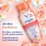  Dung dịch vệ sinh Vagisil Scentsitive Scents Daily Intimate Feminine Wash for Women - Peach Blossom 12Oz 354ml 