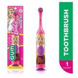  Bàn chải đánh răng cho bé từ 4 tuổi trở lên GUM Barbie Kids Electric Toothbrush 