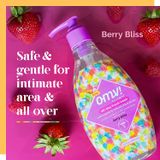  Dung dịch vệ sinh Vagisil OMV! All-Day Fresh Intimate Feminine Wash for Women, Gynecologist Tested, Berry Bliss Scent 354ml 