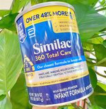 Sữa Mỹ Similac 360 Total Care GMO Free Infant Formula Powder 30.8Oz 873g 