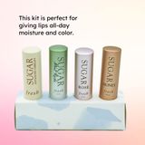  Son Fresh Color & Care Hydrating Lip Gift Set In Multi 