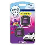  Set 2 nước hoa thơm xe Febreze Car Air Freshener Vent Clip Gain Moonlight Breeze Scent 