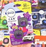  Set 2 nước hoa thơm xe Febreze Car Air Freshener Vent Clip Gain Moonlight Breeze Scent 