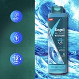  Sữa tắm và ngâm bồn cho nam Degree Men Maximum Recovery Body Wash Soak 22Oz 650ml 