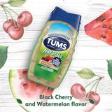  Kẹo nhai chống đầy hơi, khó tiêu TUMS Naturals Ultra Strength Antacid Chews for Heartburn Relief, Black Cherry & Watermelon 190 viên 