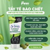  Sữa rửa mặt tẩy tế bào chết St. Ives Blackhead Clearing Scrub Green Tea 6Oz 170g 