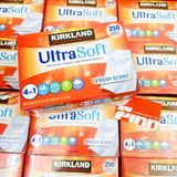  Giấy thơm quần áo Kirkland UltraSoft Premium Fabric Softener 250 tờ 