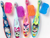  Set bàn chải cho bé Jordan Step 2 Kids Toothbrush | Infant Toothbrush for Age 3-5 Years Old 