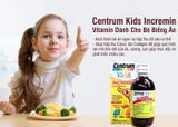  Siro bổ sung sắt Centrum Kid Incremin dành cho trẻ em vị Cherry chai 200ml 