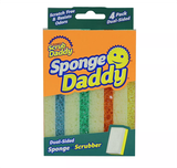  Set 4 Miếng bọt biển chùi rửa Scrub Daddy Dual-Sided Sponge Scrubber 