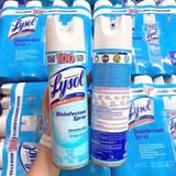  Xịt phòng diệt khuẩn Lysol Crisp Linen Disinfectant Spray 19Oz 538g 